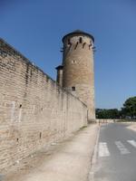 Cluny. Mauer der Klosterbezirkes