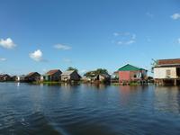 Bootsfahrt bei Kompong Khleang