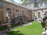 Im Hof des Kurhotels Bad Kissingen
