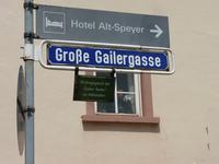Bettlergasse in Speyer