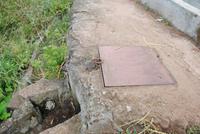 Schieber für die Verteilung des Wassers an Lavada