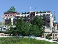 Das Palace-Hotel in St. Moritz