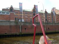 Blick in die Speicherstadt