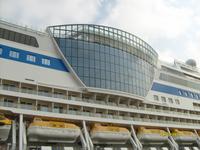 ... am Kreuzfahrtanleger