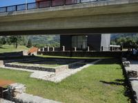 Überbleibsel der römischen Siedlung in Aguntum