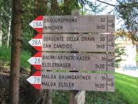 Wanderung vomToblacher See nach Innichen