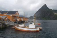 Hafenteil von Hamnöy