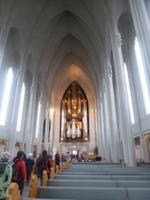Die Hallgrimskirche in Reykjavik