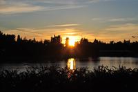 Mittsommernacht in Oulu