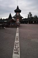 Am Polarkreis in Rovaniemi