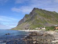 Weiße Traumstrände von Vikten, Insel Flakstadøya, Lofoten