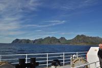 Mit der Fähre vpn Moskenes nach Bodø