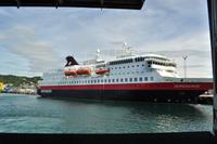 Ankunft mit der Fähre in Bodø - MS Nordnorge - Hurtigruten
