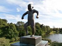 Kleiner Trotzkopf im Vigelandpark Oslo