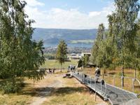 oberhalb der Schanzen in Lillehammer