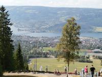 Blick auf Lillehammer