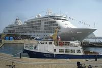 Kreuzfahrtschiff in Kopenhagen