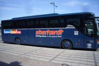 unser Reisebus in Stockholm