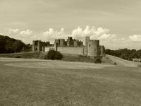 Alnwick - Sepia Aufnahme