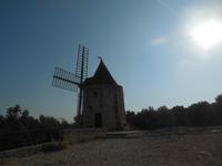 die Mühle von Daudet in den Alpillen 