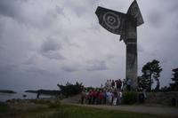 Picasso-Statue am Vänersee