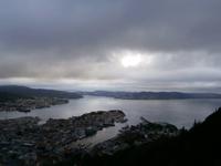 Bergen am Abend