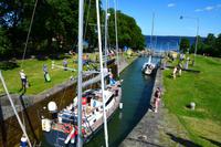 009 Schleusentreppen Götakanal, Berg