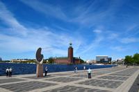 021 Stockholm, Rathaus von der Ritterinsel