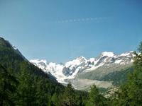 Fahrt mit dem Bernina- Express