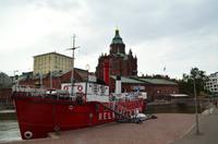 049 Helsinki, Feuerschiff und Uspenski Kathedrale