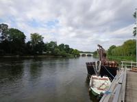 Der Cher, ein Nebenfluß der Loire