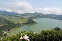 Sao Miguel: Miradoro do Pico do Ferra mit Blick zum Lagoa das Furnas