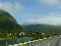 Auf der Fahrt zum Lyngenfjord