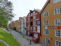 Die Speicherhäuser am Nid in Trondheim