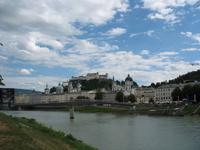 Blick auf Salzburgs Altstadt