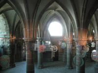 Im Kloster Mont St.-Michel