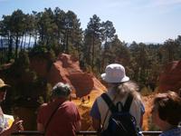 Okkerfelsen in Roussilion