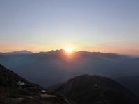 Sonnenaufgangswanderung auf den Zinseler