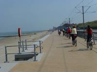 Radtour am Nordseestrand