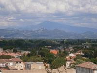 Mt. Ventoux von Orange gesehen