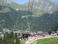 Fahrt mit der Jakobshornbahn