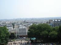 Paris liegt uns zu Füßen - Blick vom Montmartre