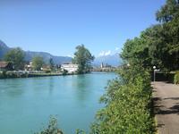 Interlaken, an der Aare