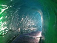 In der Höhle des Montenvers-Gletschers