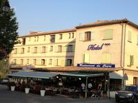 Unser Hotel in Sisteron von außen...