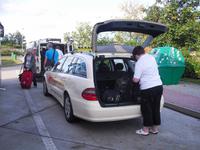 Und nun geht es ab bis vor die Haustür