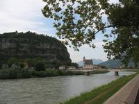 Blick auf die Etsch, Trient