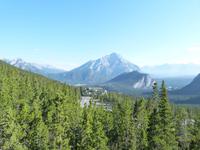 Blick vom Sulphur Mountain im Banff Nationalpark