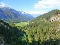 Fahrt mit dem Bernina-Express