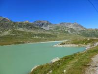 Fahrt mit dem Bernina-Express (Lago Bianco)